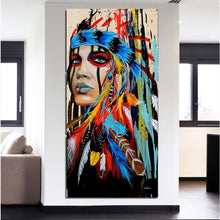 Load image into Gallery viewer, Canvas - Indian color
