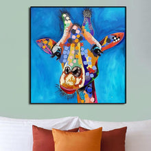 Load image into Gallery viewer, Canvas - Selfie Giraffe
