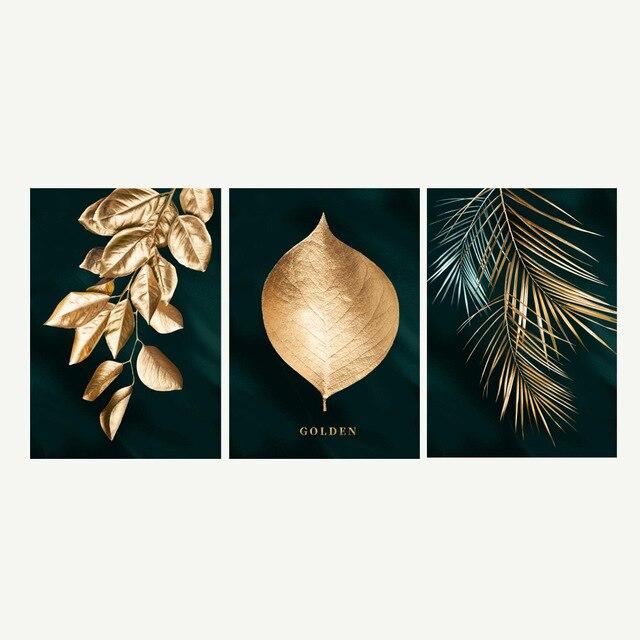 Canvas - Gold Leaves