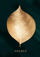 Load image into Gallery viewer, Canvas - Gold Leaves
