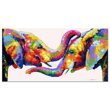 Load image into Gallery viewer, Canvas - Kissing Elephant
