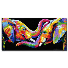 Load image into Gallery viewer, Canvas - Kissing Elephant
