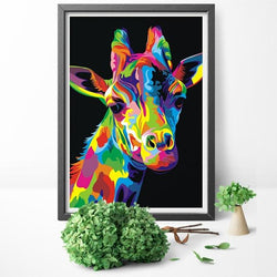 Canvas - Pop Giraffe