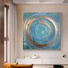 Load image into Gallery viewer, Canvas - Abstract Blue

