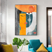 Load image into Gallery viewer, Canvas - Abstract Faces
