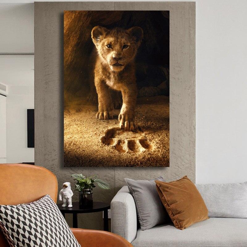 Canvas - Lion Print