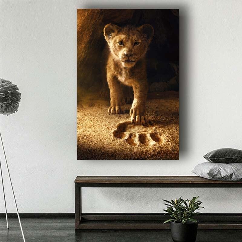 Canvas - Lion Print