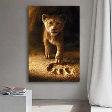 Load image into Gallery viewer, Canvas - Lion Print
