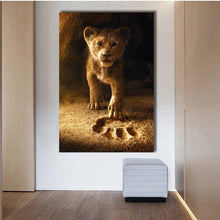 Load image into Gallery viewer, Canvas - Lion Print

