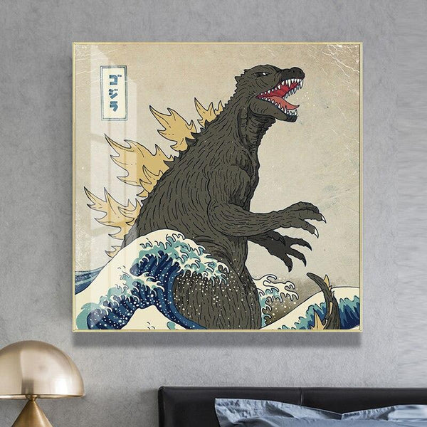 Canvas - Godzilla