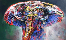 Load image into Gallery viewer, Canvas - Elephant Pop
