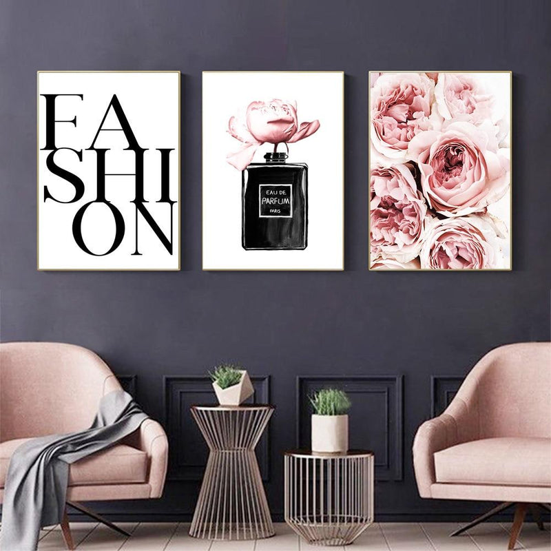 Canvas - Fashion Roses