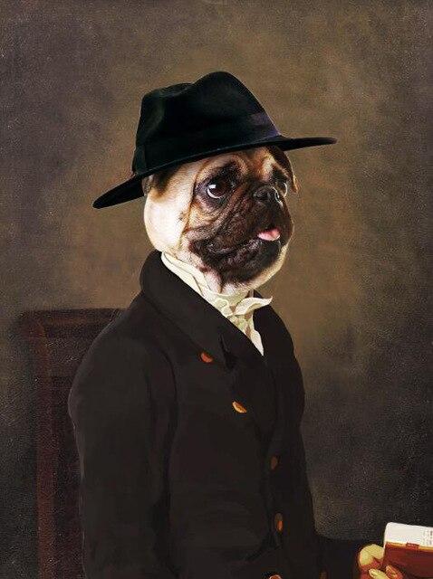 Canvas - Gentleman Bouledogue