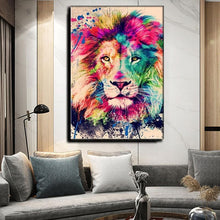 Load image into Gallery viewer, Canvas - Splash Lion
