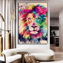 Load image into Gallery viewer, Canvas - Splash Lion
