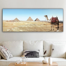 Load image into Gallery viewer, Canvas - Camel Pyramides
