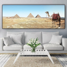 Load image into Gallery viewer, Canvas - Camel Pyramides
