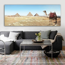 Load image into Gallery viewer, Canvas - Camel Pyramides
