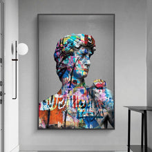 Load image into Gallery viewer, Canvas - David Graffiti
