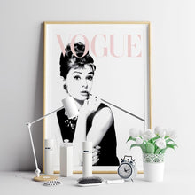 Load image into Gallery viewer, Canvas - Vogue Audrey
