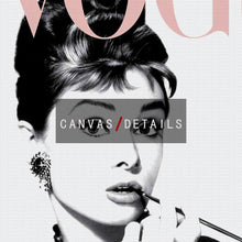 Load image into Gallery viewer, Canvas - Vogue Audrey
