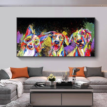 Load image into Gallery viewer, Canvas - Puppy Colors
