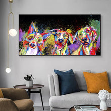 Load image into Gallery viewer, Canvas - Puppy Colors
