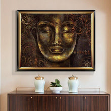 Load image into Gallery viewer, Canvas - Black Face Buddha
