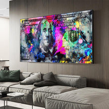 Load image into Gallery viewer, Canvas - Benjamin Franklin
