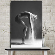 Load image into Gallery viewer, Canvas - Black &amp; White Ballet
