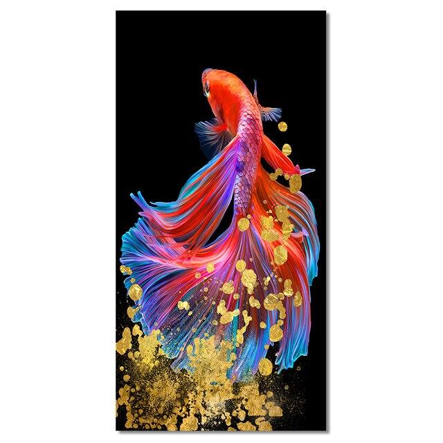 Canvas - Corean Koi