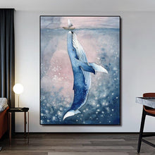 Load image into Gallery viewer, Canvas - Whale Kiss
