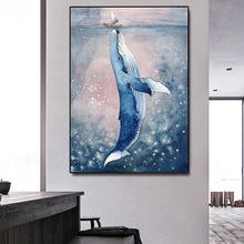 Load image into Gallery viewer, Canvas - Whale Kiss
