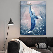 Load image into Gallery viewer, Canvas - Whale Kiss

