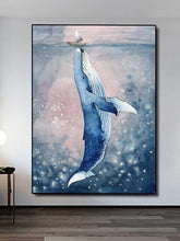 Load image into Gallery viewer, Canvas - Whale Kiss

