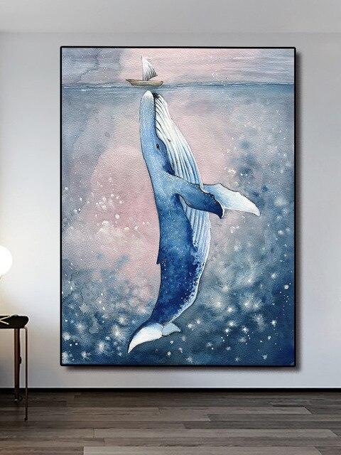 Canvas - Whale Kiss