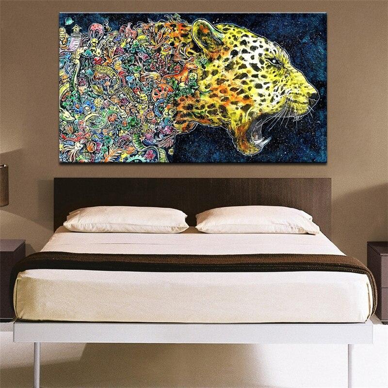 Canvas - Graphic Leopard