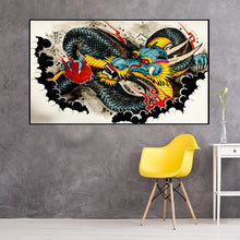 Load image into Gallery viewer, Canvas - Dragon Graffiti

