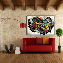Load image into Gallery viewer, Canvas - Dragon Graffiti
