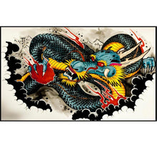 Load image into Gallery viewer, Canvas - Dragon Graffiti
