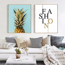 Load image into Gallery viewer, Canvas - Fashion Pineapple
