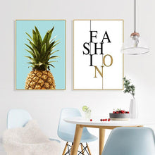 Load image into Gallery viewer, Canvas - Fashion Pineapple
