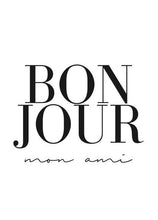Load image into Gallery viewer, Canvas - Bonjour Paris
